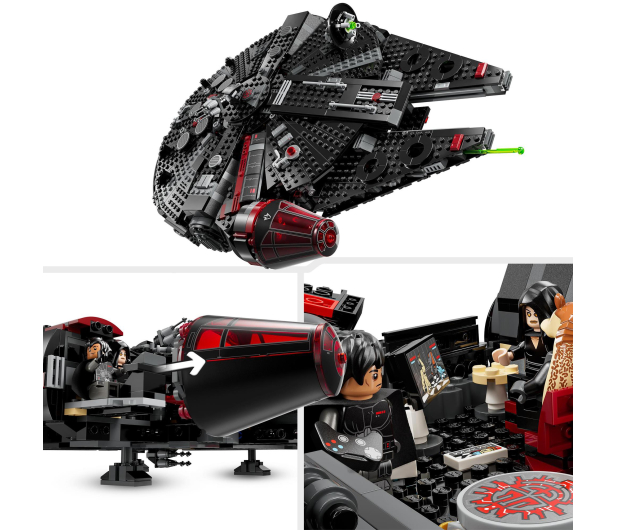 LEGO Star Wars 75389 Mroczny Sokół Millennium - 1266170 - zdjęcie 4